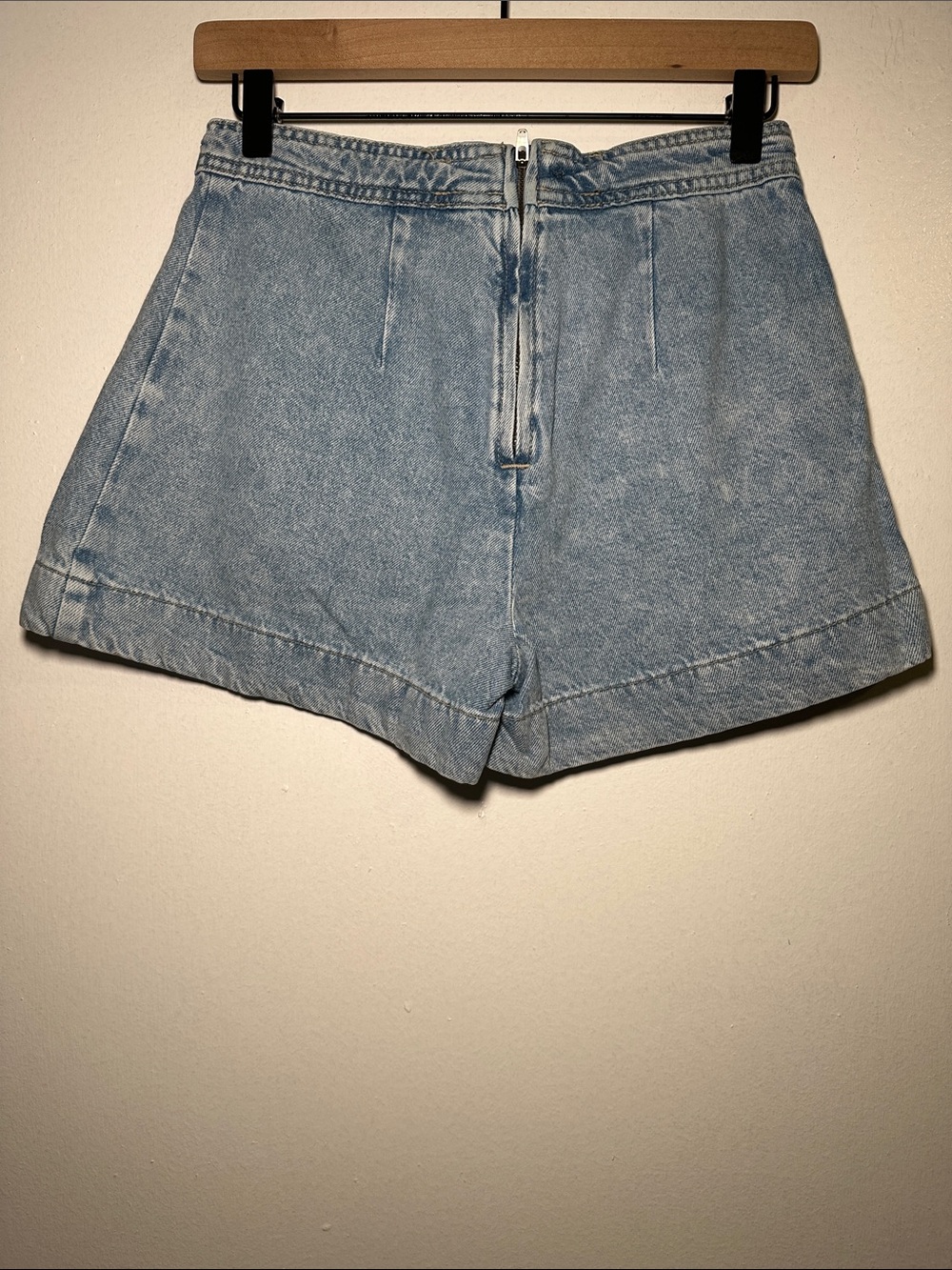 Wrap Denim Skort - Picture 4 of 6